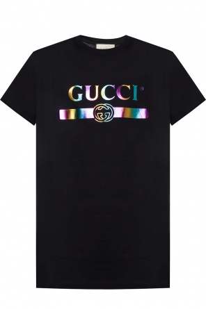 T-shirt z logo, zdjęcie 1 T-shirt z logo od Gucci